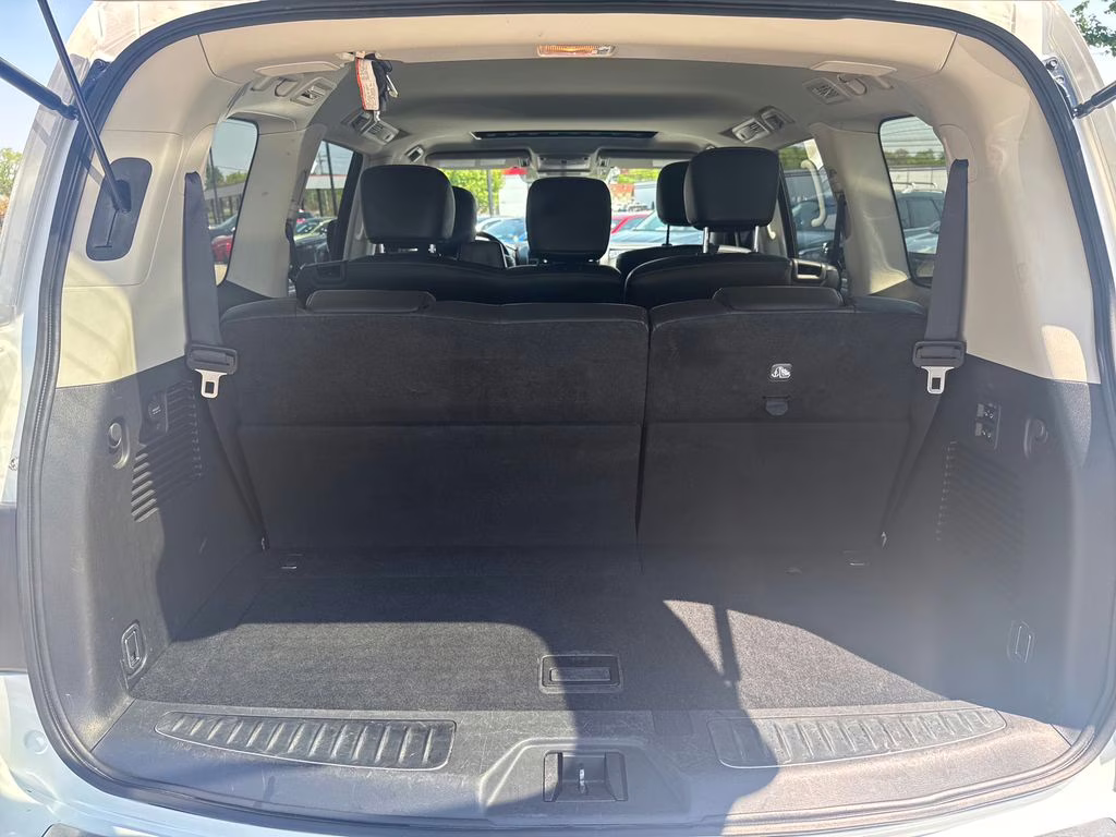 2024 Moonstone White INFINITI QX80 LUXE RWD SUV