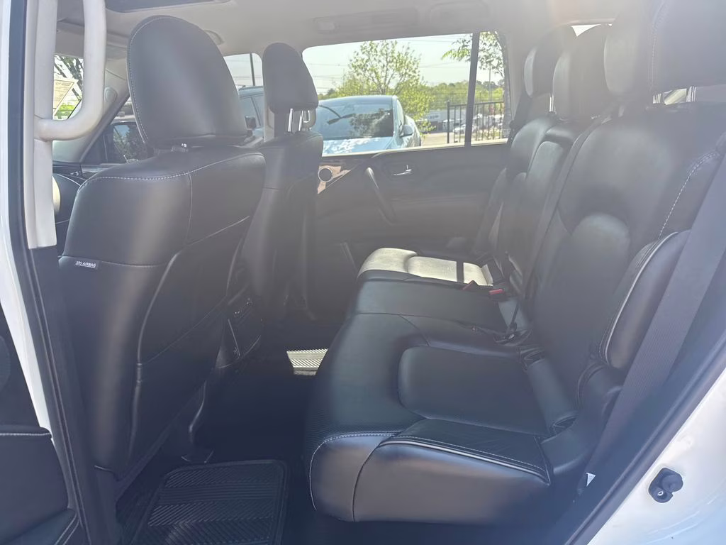 2024 Moonstone White INFINITI QX80 LUXE RWD SUV