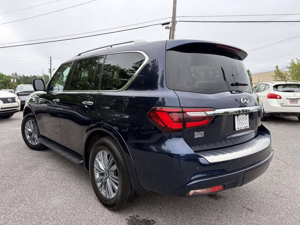 2024 Hermosa Blue INFINITI QX80 LUXE RWD SUV