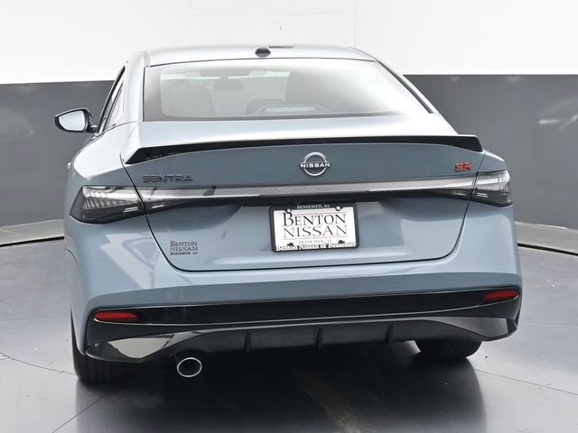 2026 Atlantic Gray Metallic Nissan Sentra SR FWD Sedan