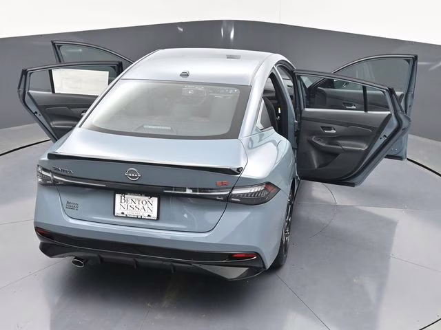 2026 Atlantic Gray Metallic Nissan Sentra SR FWD Sedan