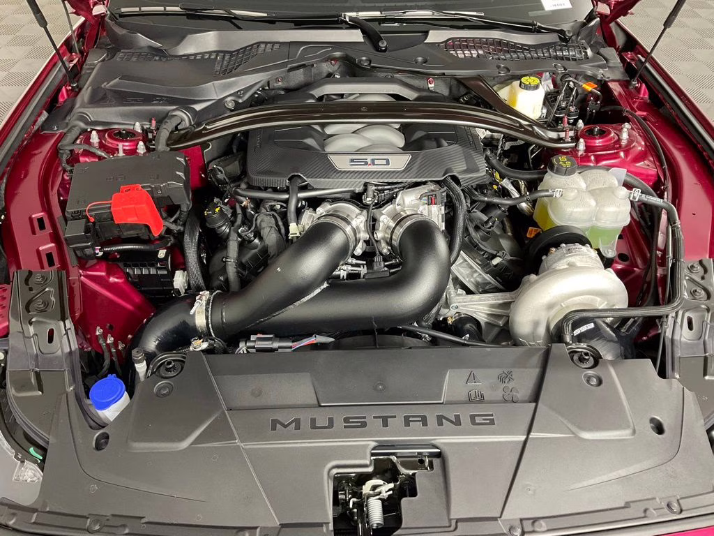 2025 Magenta Ford Mustang GT Premium RWD Coupe