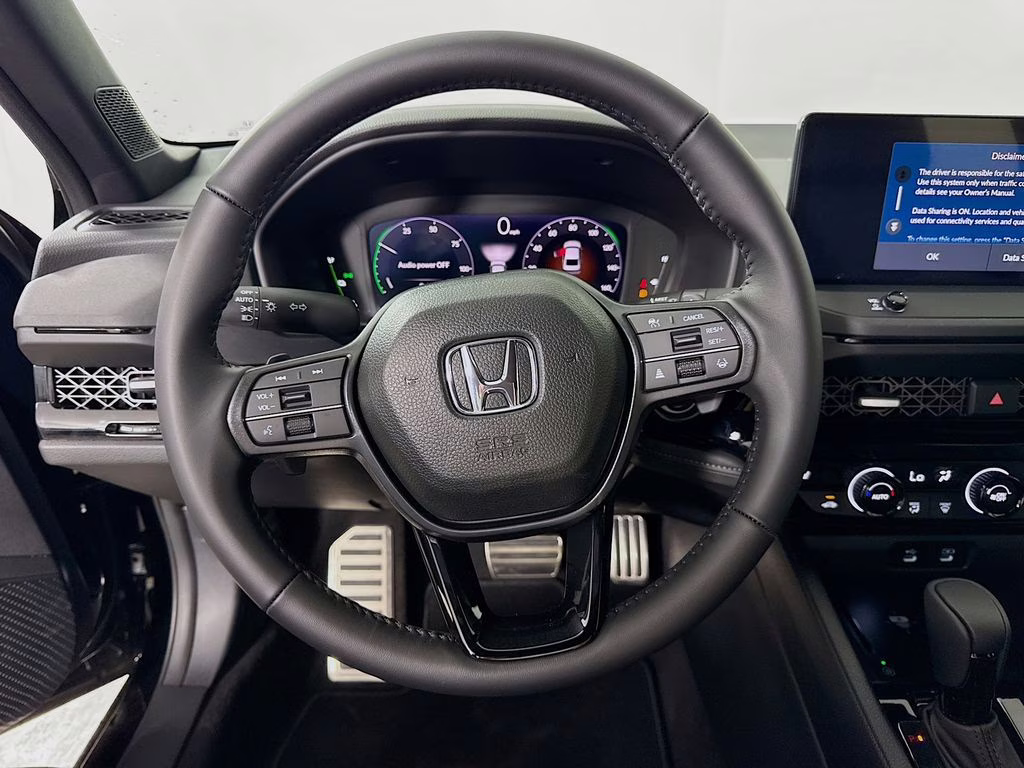 2026 Crystal Black Pearl Honda Accord Hybrid Sport-L FWD Sedan