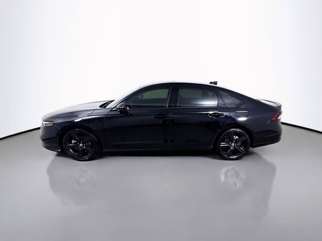 2026 Crystal Black Pearl Honda Accord Hybrid Sport-L FWD Sedan