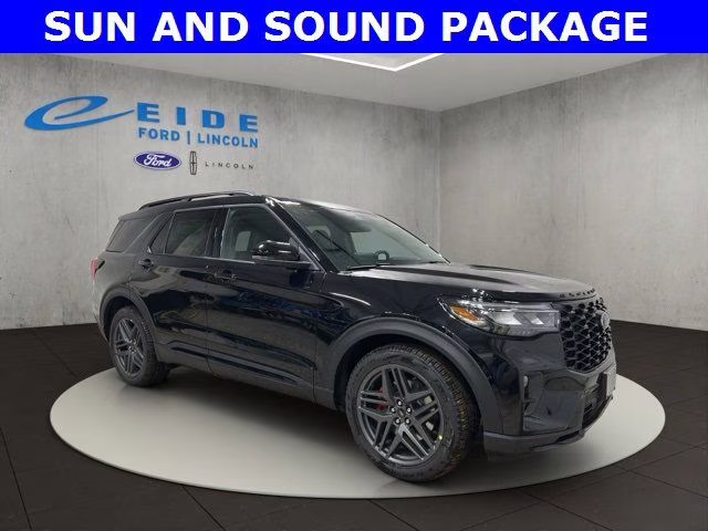 2026 Agate Black Metallic Ford Explorer ST 4X4 SUV