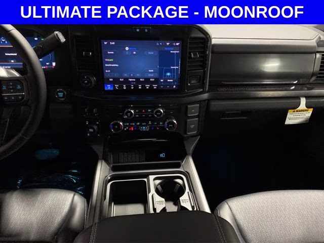 2026 Glacier Gray Metallic Tri-Coat Ford Super Duty F-350 SRW Lariat Black Appearance 4X4 Truck