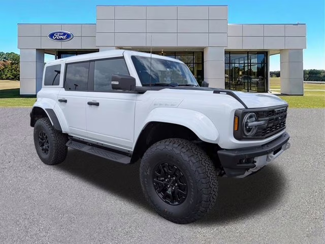 2026 Oxford White Ford Bronco Raptor 4X4 Convertible