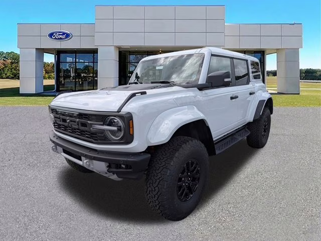 2026 Oxford White Ford Bronco Raptor 4X4 Convertible