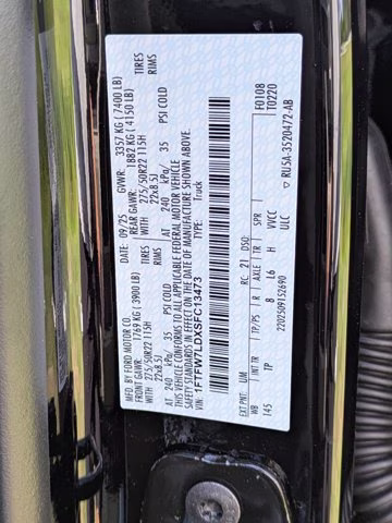2025 Black Metallic Ford F-150 Platinum 4X4 Truck