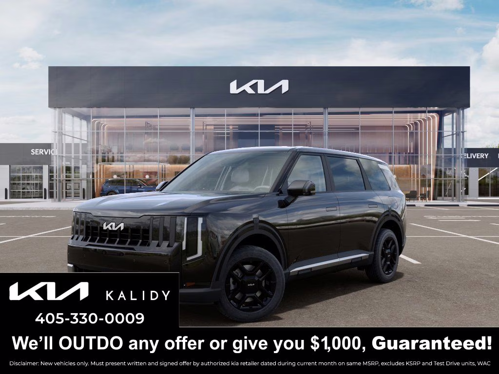 2027 Ebony Black Kia Telluride LX FWD SUV