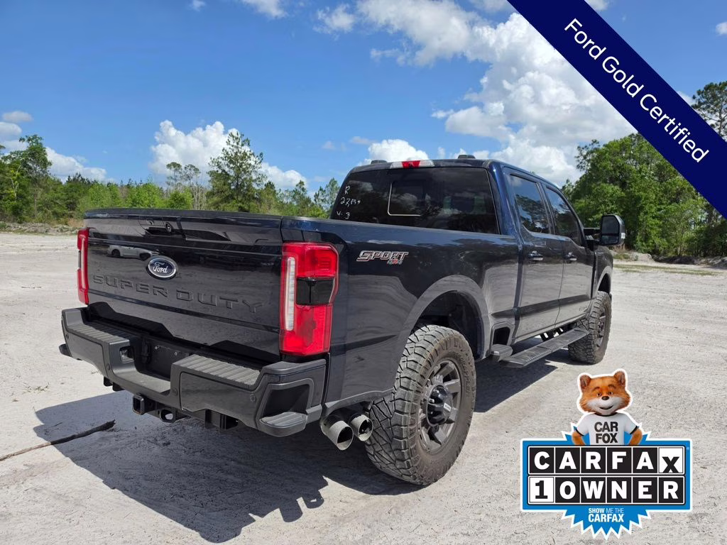 2024 Blue Metallic Ford Super Duty F-250 SRW Lariat 4X4 Truck