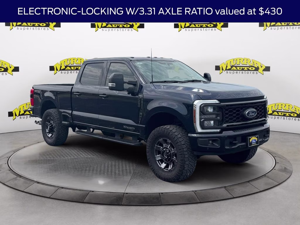2024 Blue Metallic Ford Super Duty F-250 SRW Lariat 4X4 Truck