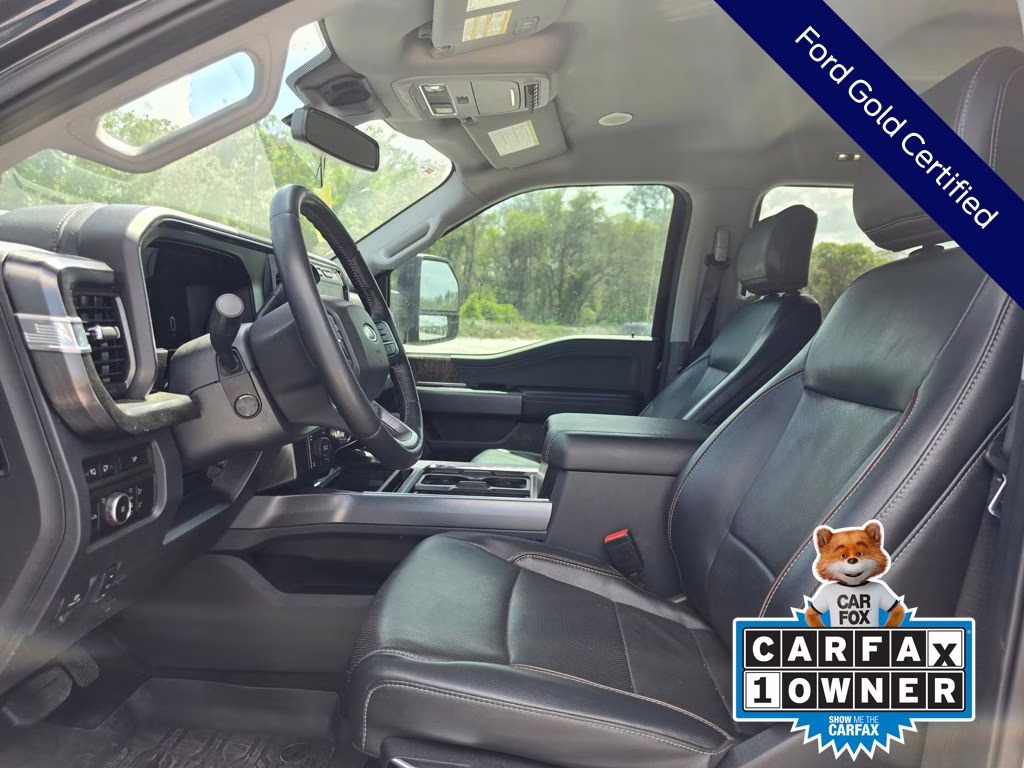 2024 Blue Metallic Ford Super Duty F-250 SRW Lariat 4X4 Truck