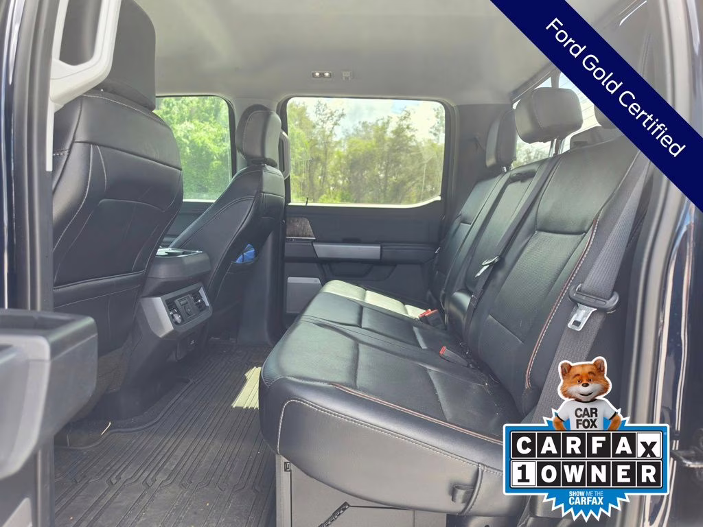 2024 Blue Metallic Ford Super Duty F-250 SRW Lariat 4X4 Truck