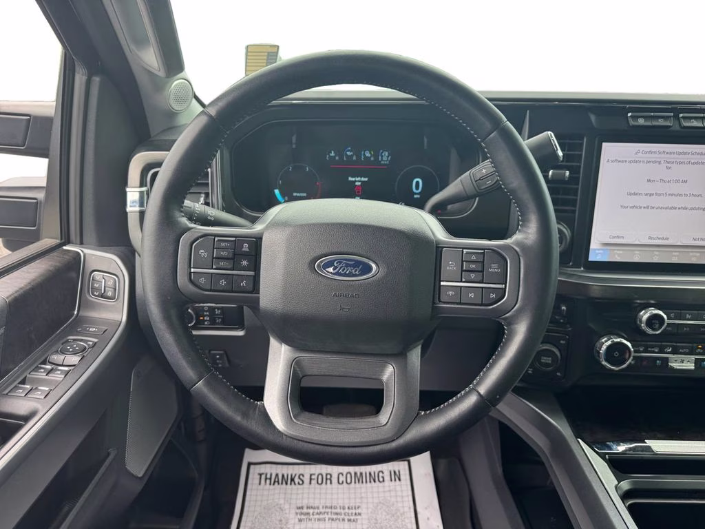 2024 Blue Metallic Ford Super Duty F-250 SRW Lariat 4X4 Truck