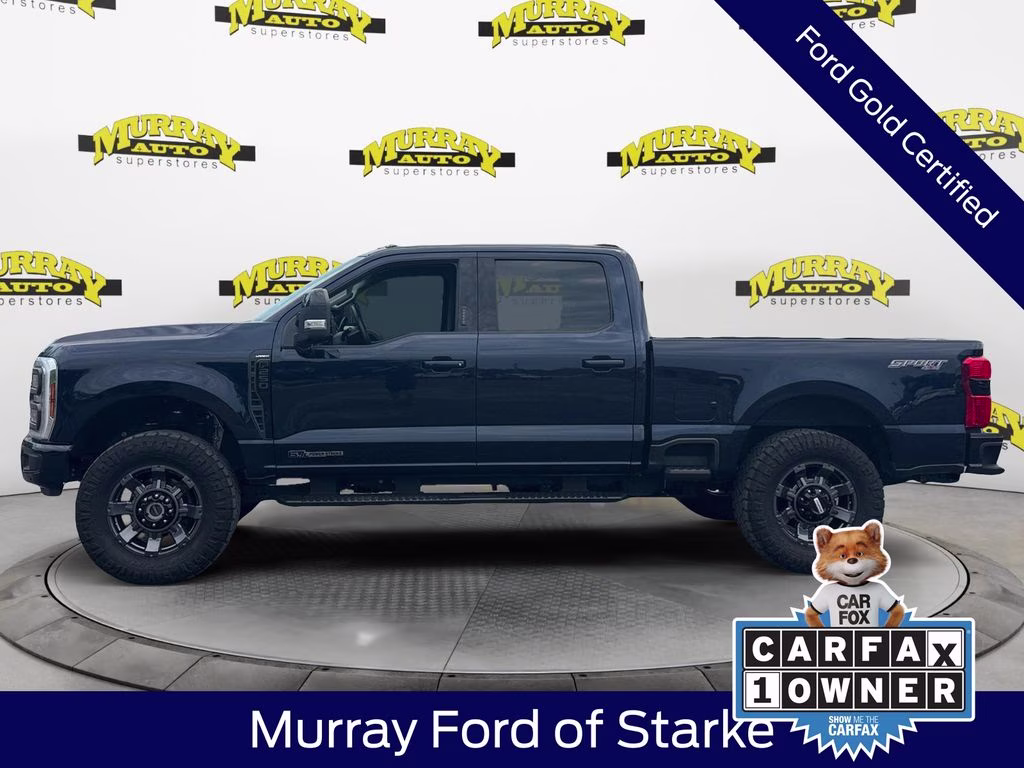 2024 Blue Metallic Ford Super Duty F-250 SRW Lariat 4X4 Truck