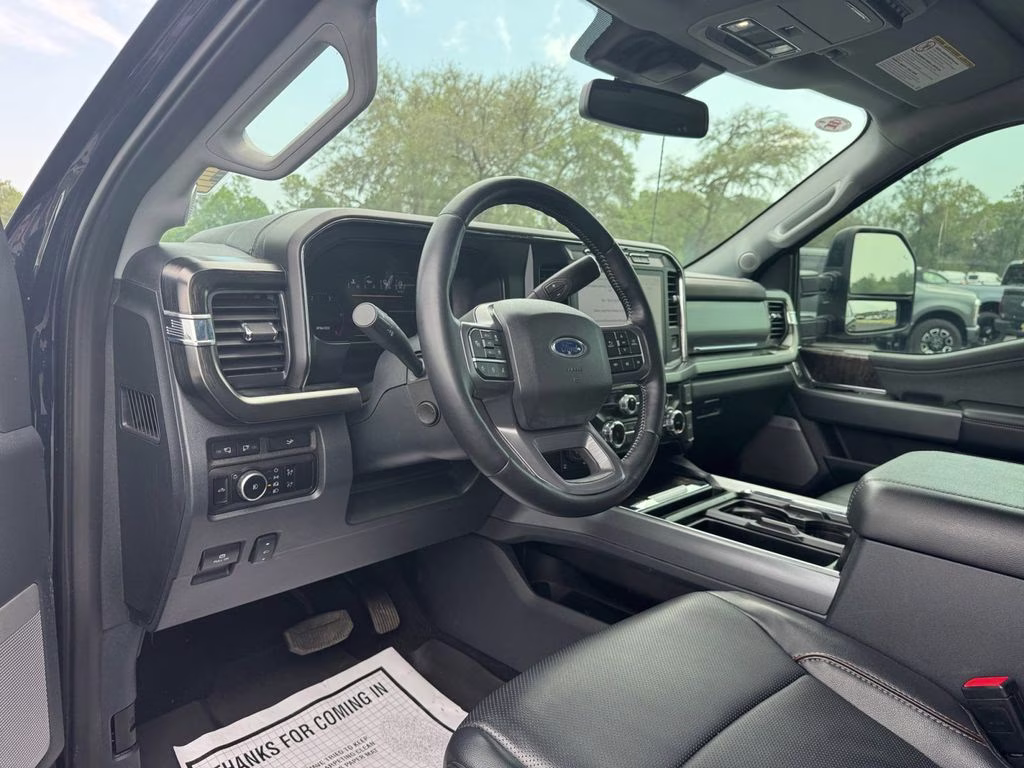 2024 Blue Metallic Ford Super Duty F-250 SRW Lariat 4X4 Truck