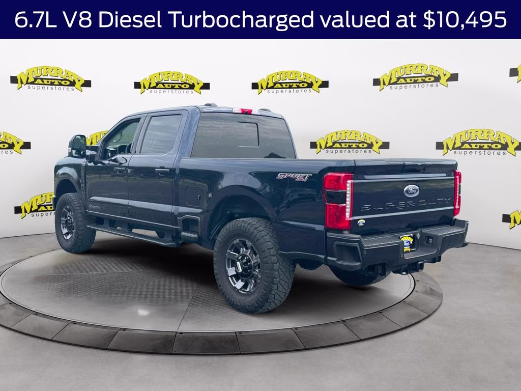 2024 Blue Metallic Ford Super Duty F-250 SRW Lariat 4X4 Truck