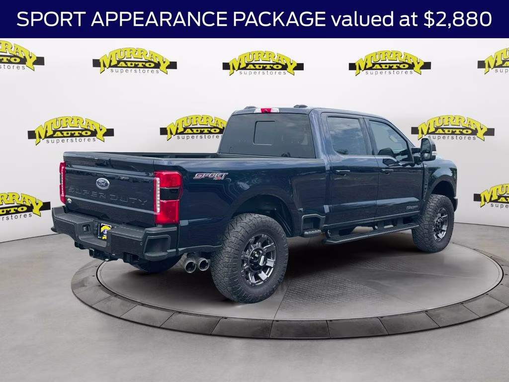 2024 Blue Metallic Ford Super Duty F-250 SRW Lariat 4X4 Truck