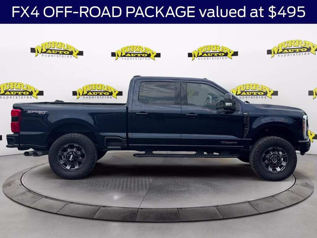 2024 Blue Metallic Ford Super Duty F-250 SRW Lariat 4X4 Truck