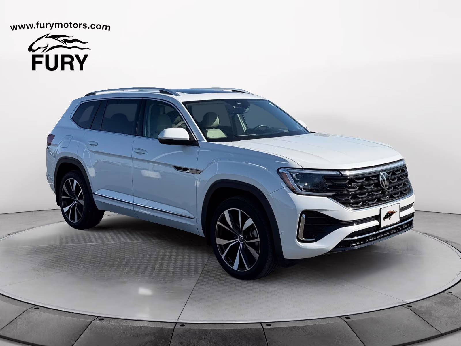 2024 White Volkswagen Atlas 2.0T SEL Premium R-Line AWD SUV