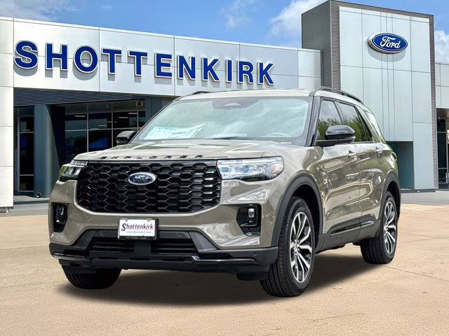 2026 Gray Ford Explorer ST-Line RWD SUV