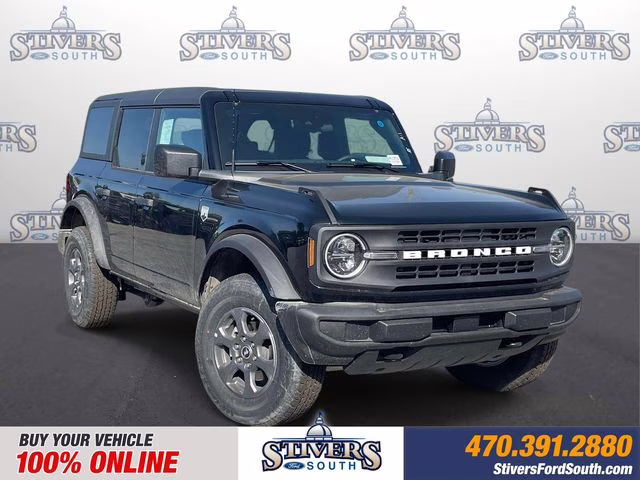 2026 Shadow Black Ford Bronco Big Bend 4X4 SUV