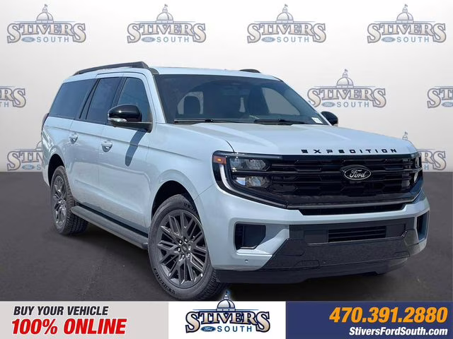 2026 Gray Metallic Ford Expedition Max Platinum 4X4 SUV