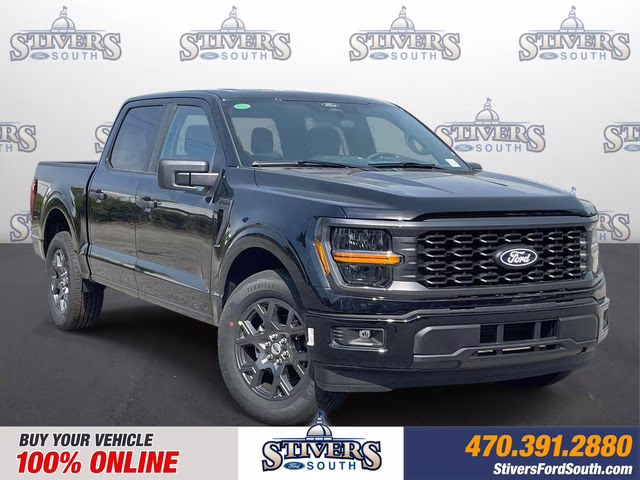 2026 Black Metallic Ford F-150 STX RWD Truck