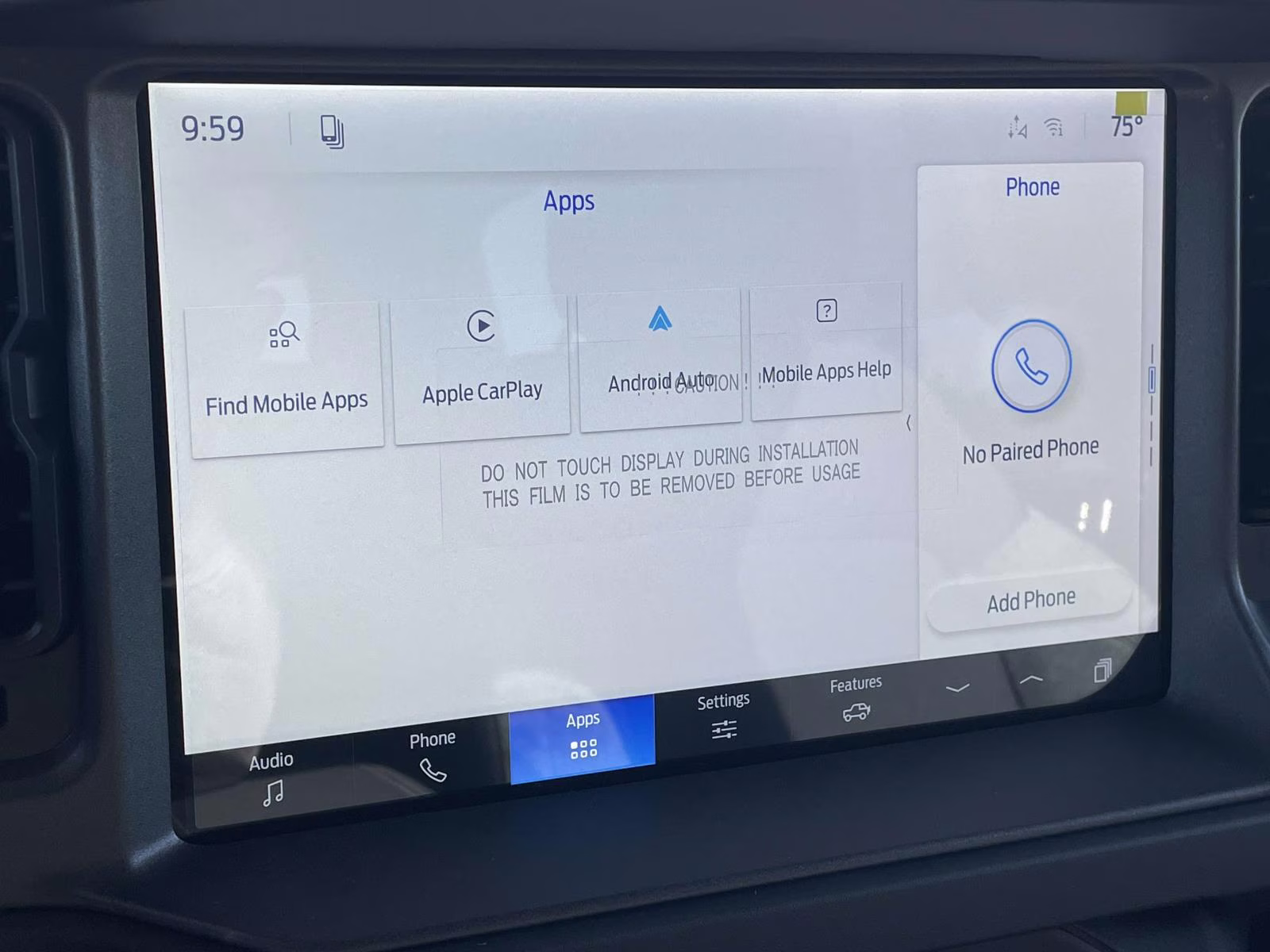 2026 Shadow Black Ford Bronco Big Bend 4X4 SUV