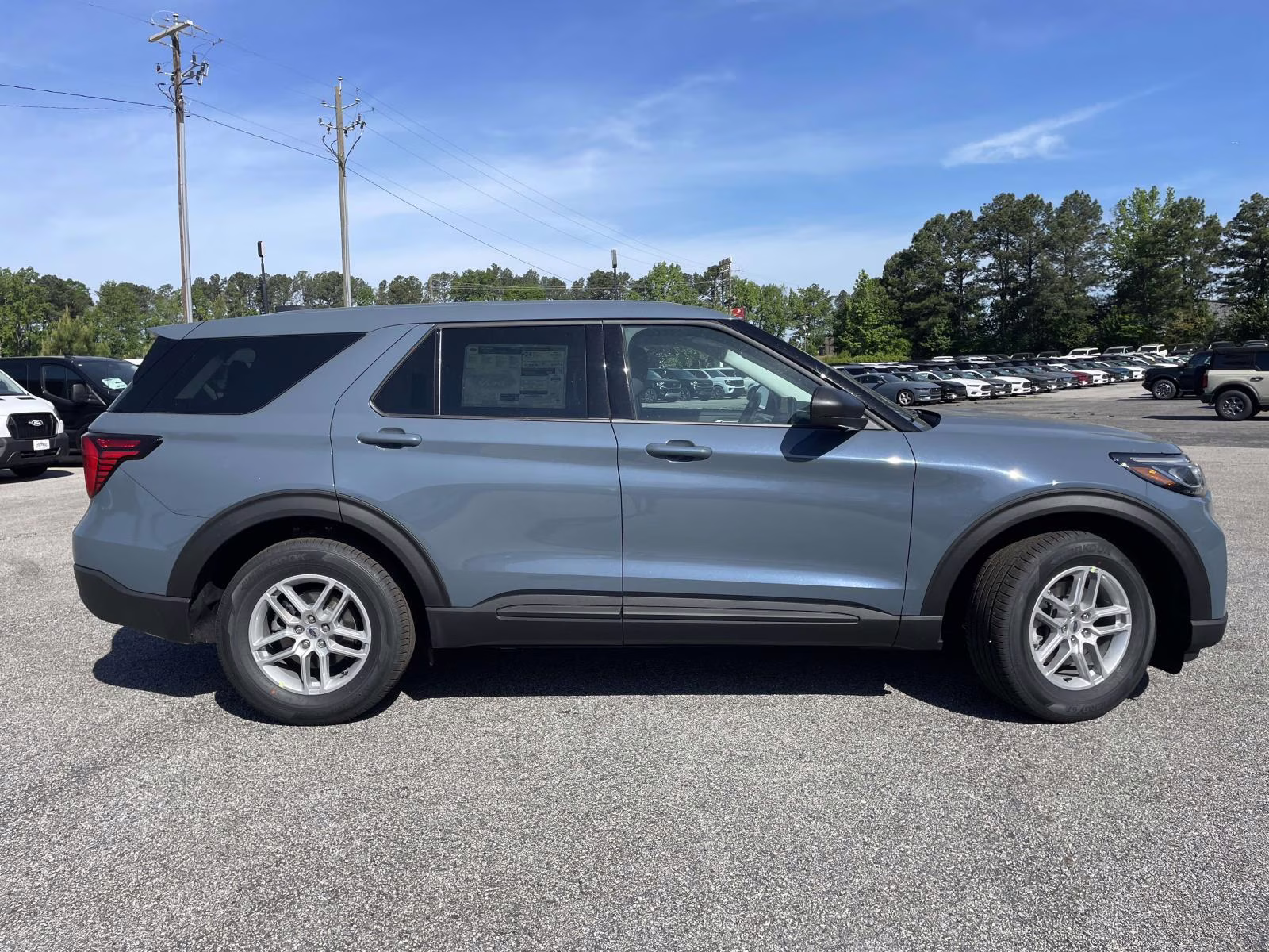 2026 Vapor Blue Ford Explorer Active RWD SUV