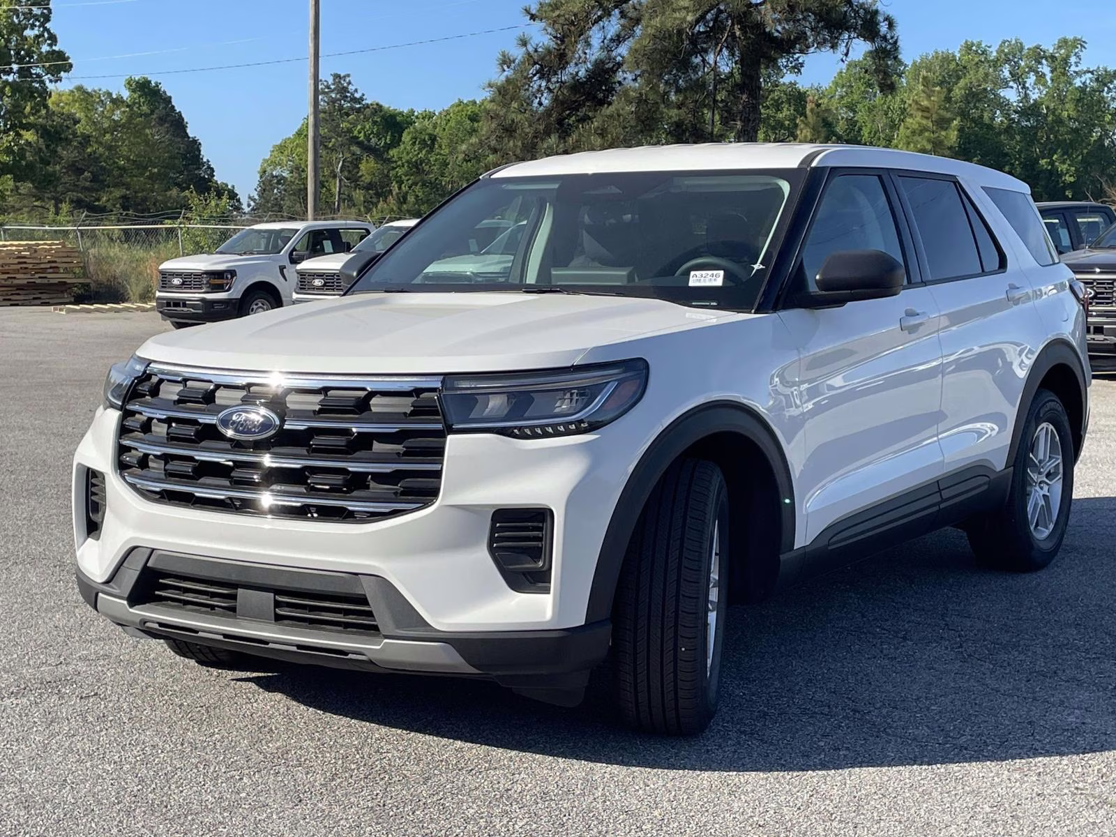 2026 White Ford Explorer Active RWD SUV