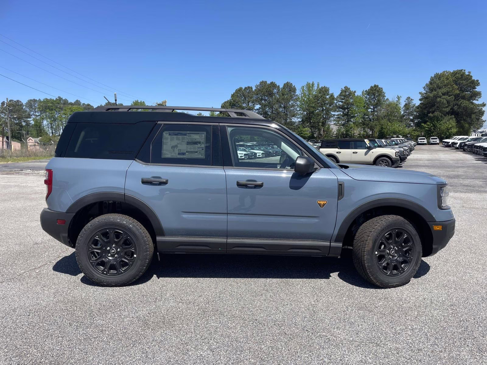 2026 Azure Gray Metallic Ford Bronco Sport Badlands 4X4 SUV