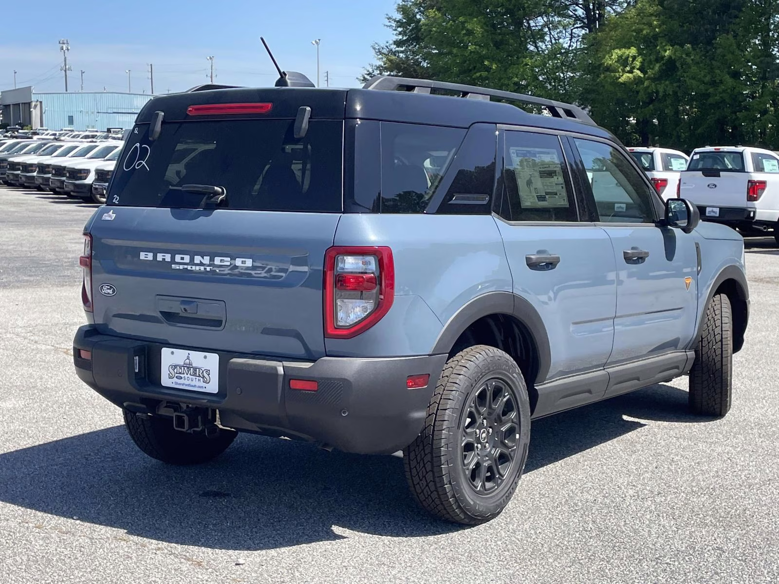 2026 Azure Gray Metallic Ford Bronco Sport Badlands 4X4 SUV