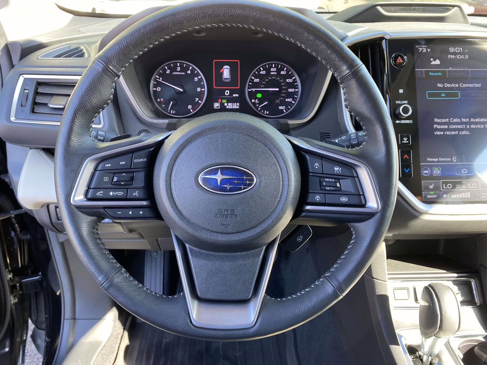 2023 Crystal Black Silica Subaru Ascent Limited AWD SUV