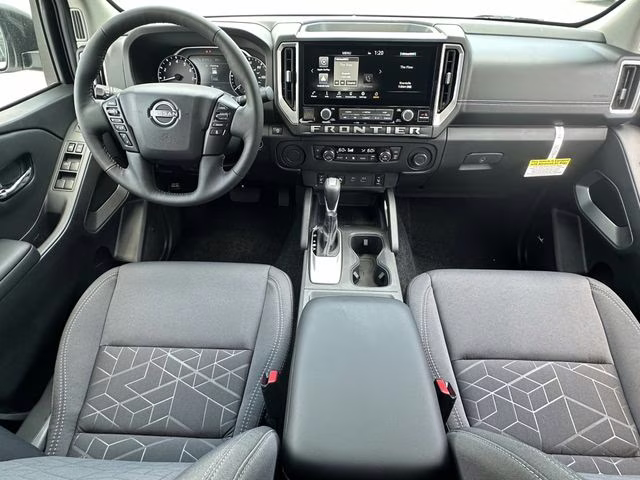 2025 Glacier White Nissan Frontier SV RWD Truck