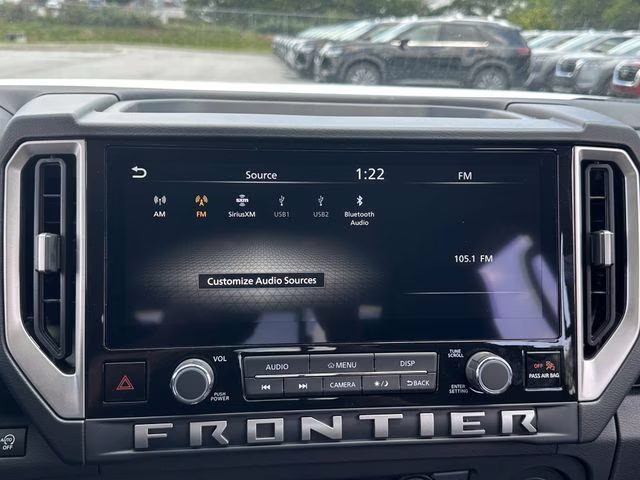 2025 Glacier White Nissan Frontier SV RWD Truck