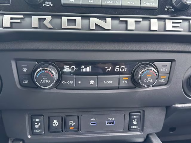 2025 Glacier White Nissan Frontier SV RWD Truck