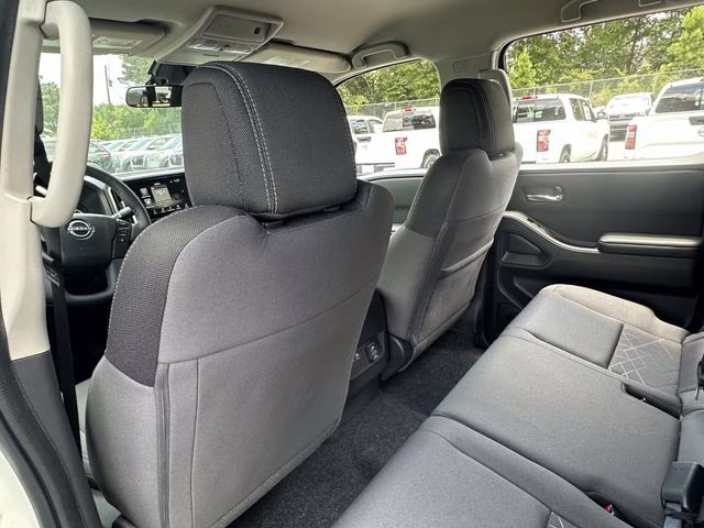 2025 Glacier White Nissan Frontier SV RWD Truck