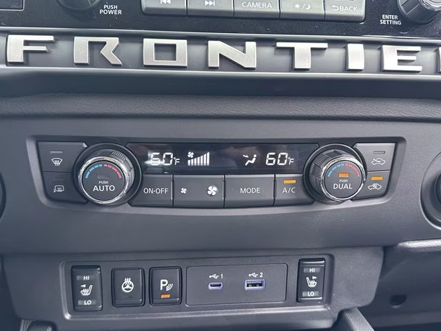2025 Glacier White Nissan Frontier SV RWD Truck