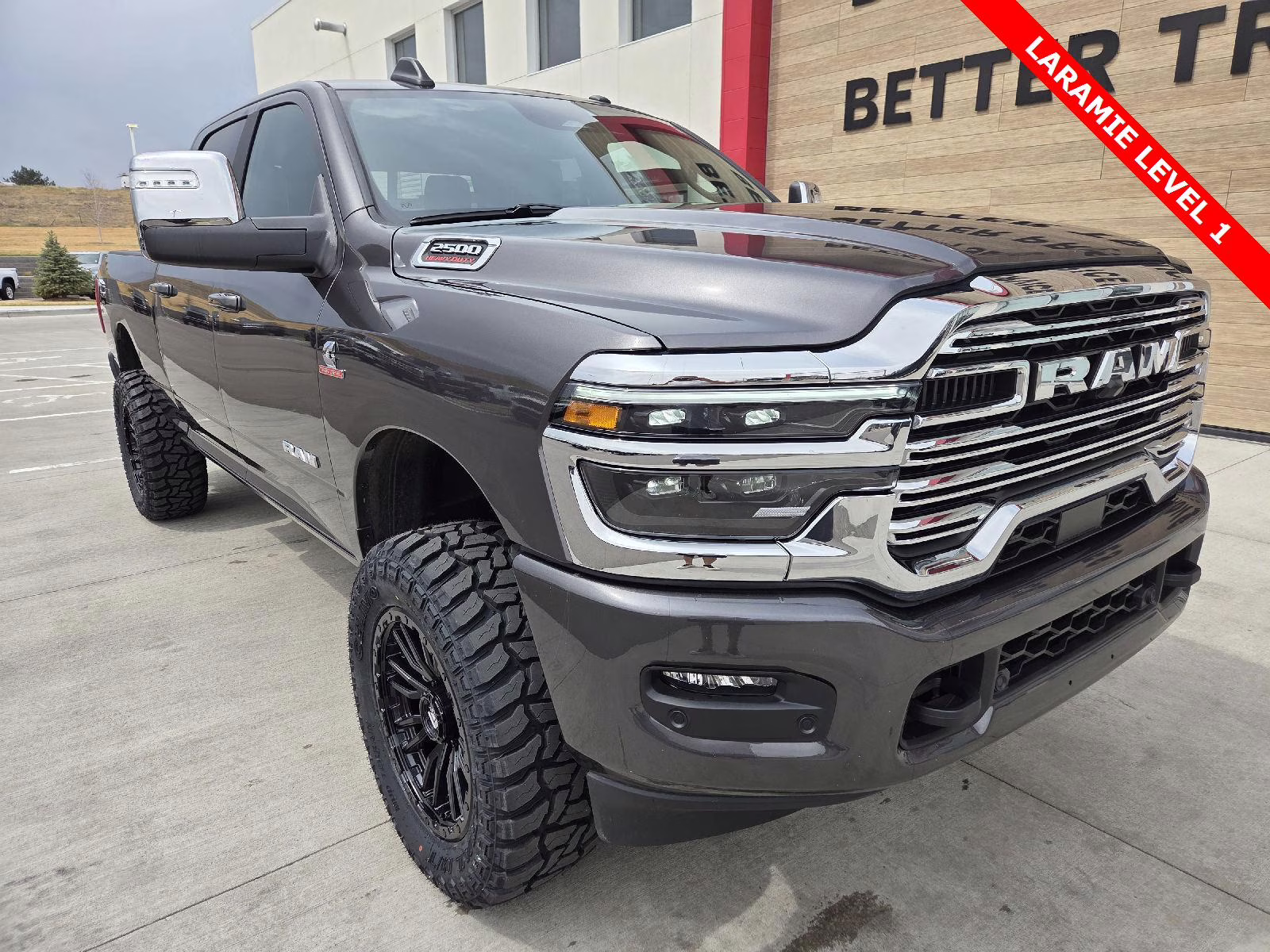 2026 Granite Crystal Metallic Clearcoat Ram 2500 Laramie 4X4 Truck
