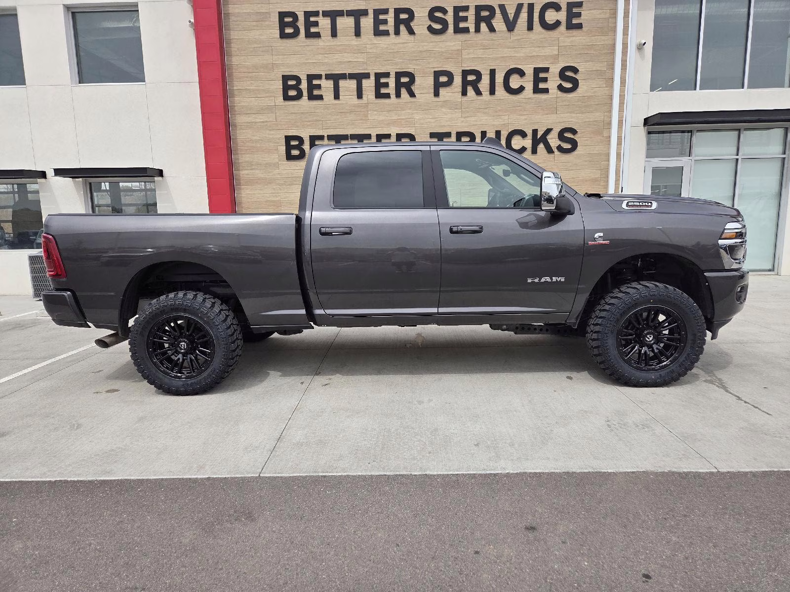 2026 Granite Crystal Metallic Clearcoat Ram 2500 Laramie 4X4 Truck