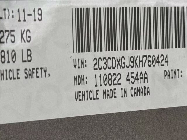 2019 Granite Pearlcoat Dodge Charger Scat Pack RWD Sedan