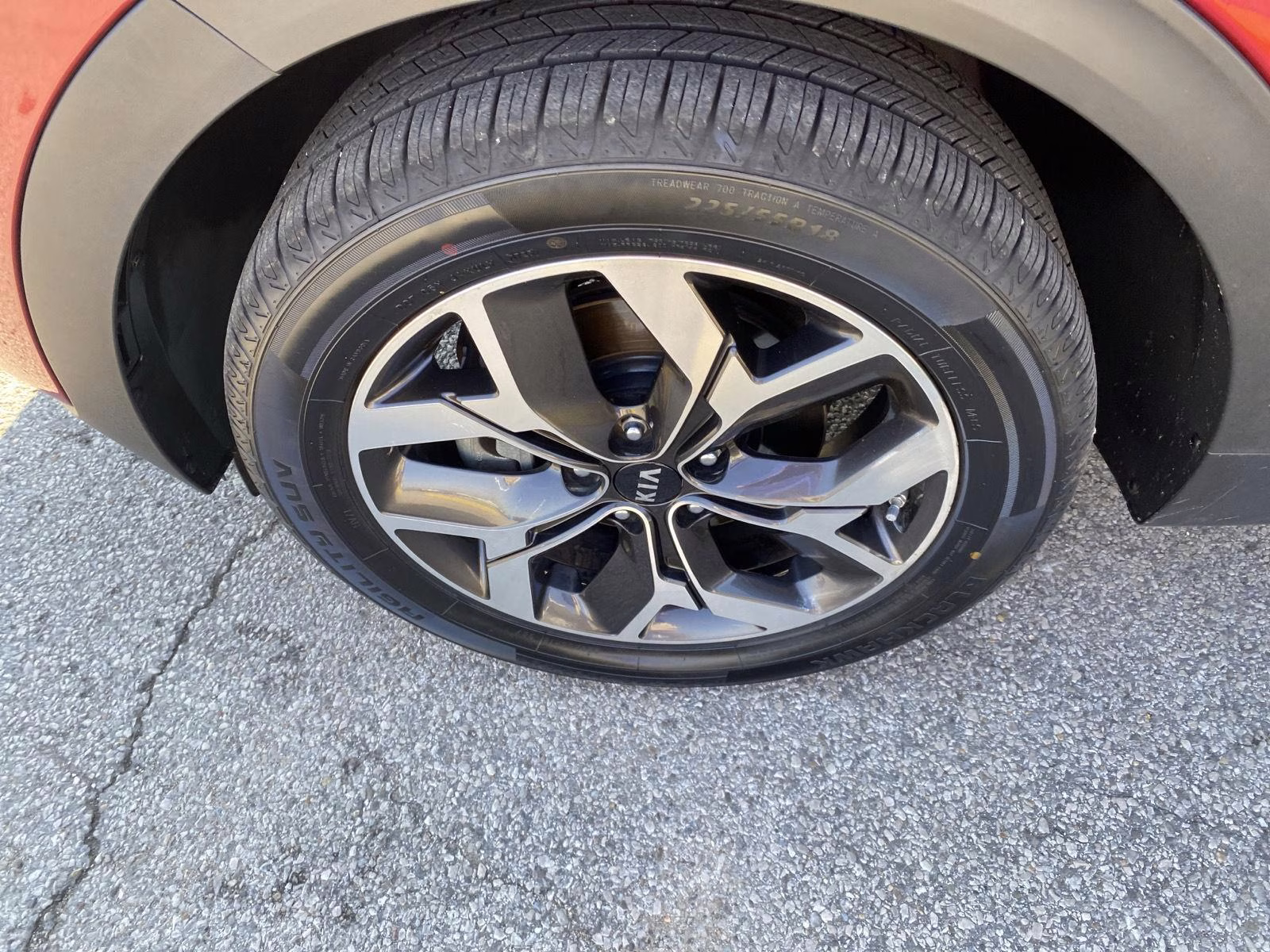 2020 Hyper Red Kia Sportage EX AWD SUV