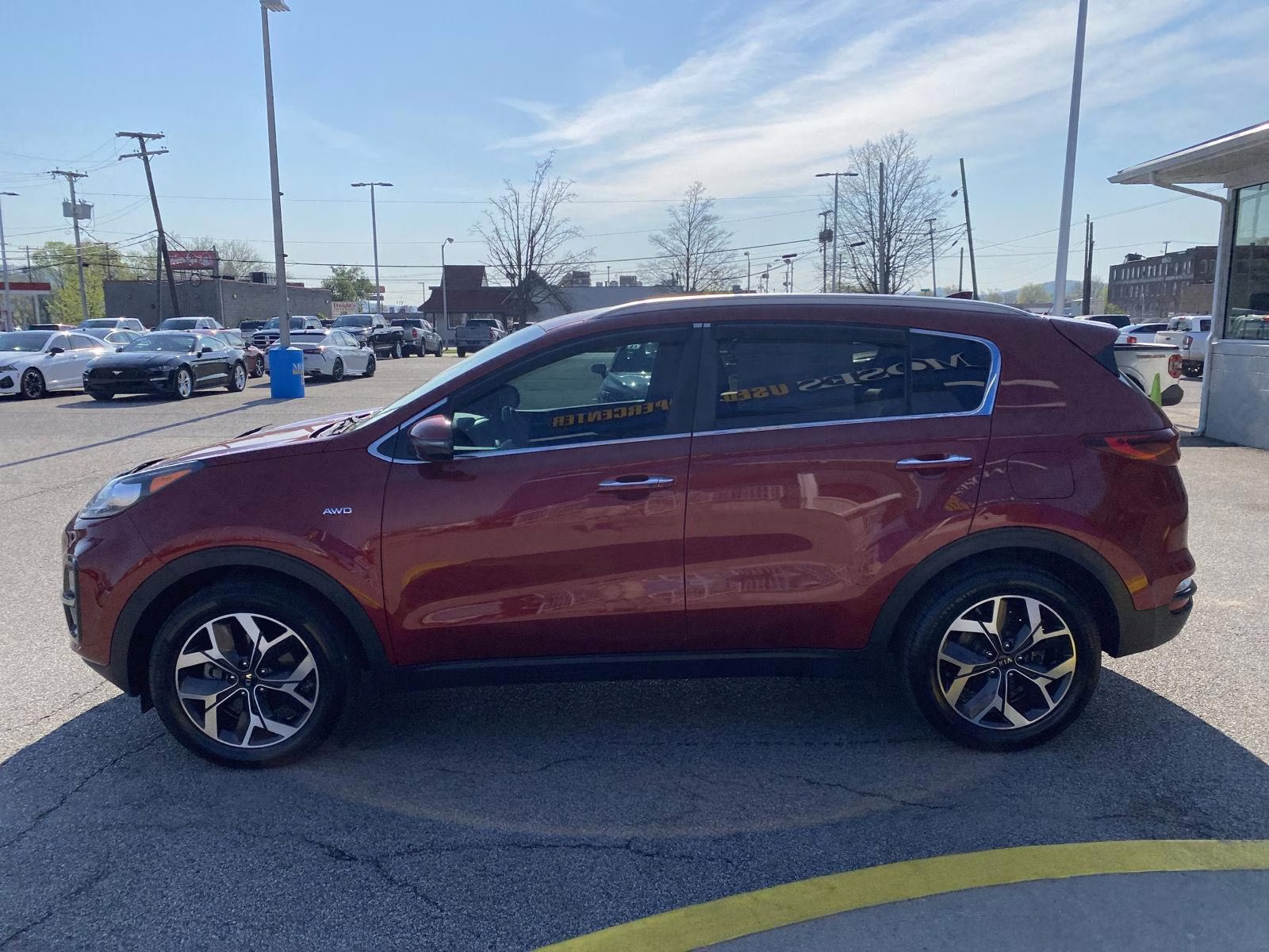 2020 Hyper Red Kia Sportage EX AWD SUV