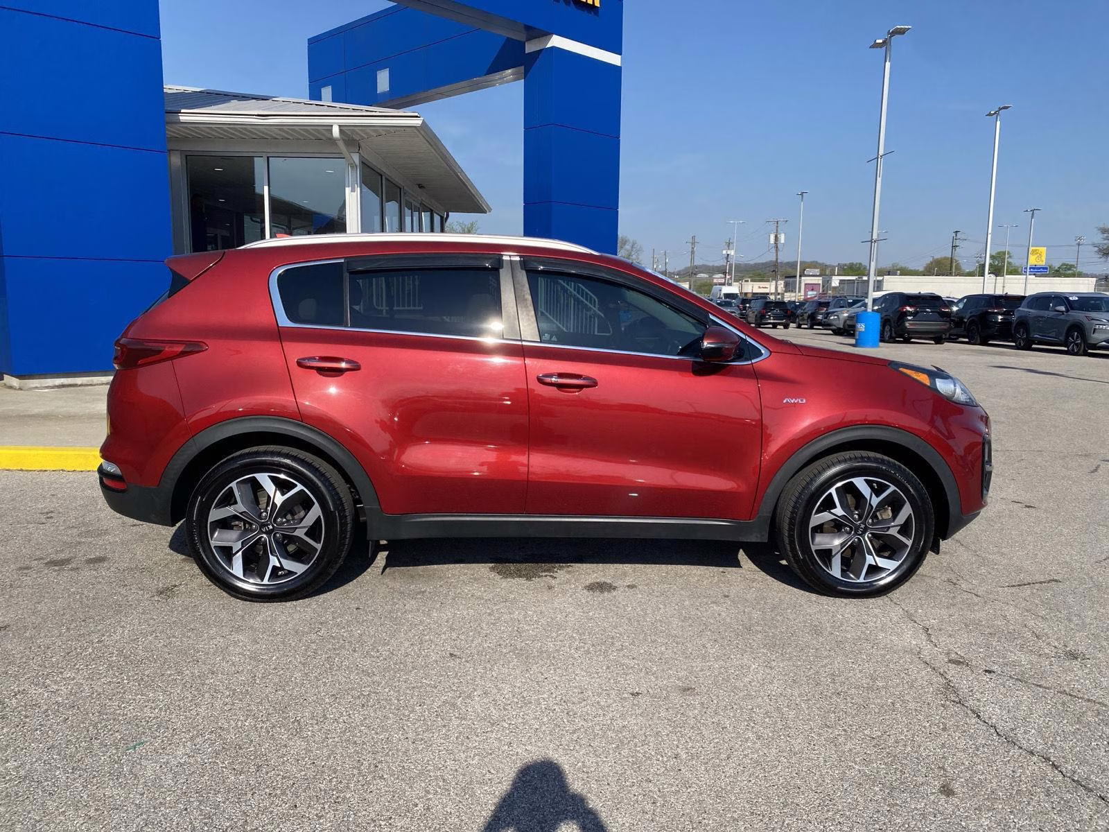 2020 Hyper Red Kia Sportage EX AWD SUV