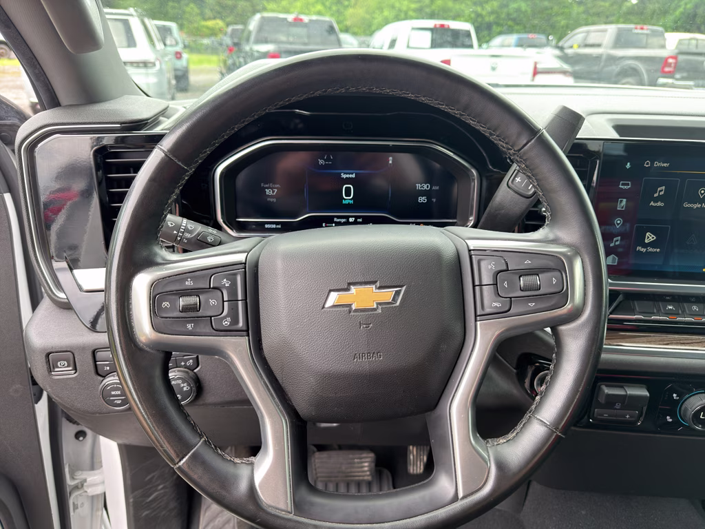 2023 Summit White Chevrolet Silverado LT 4X4 Truck