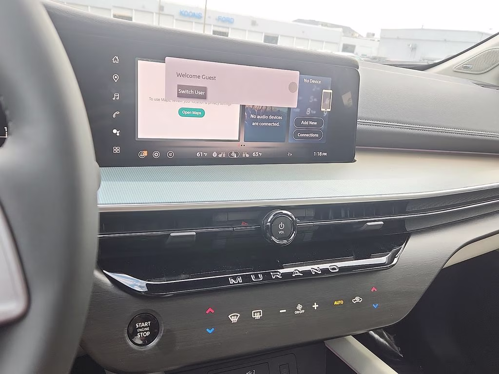 2026 Super Black Nissan Murano SL AWD SUV