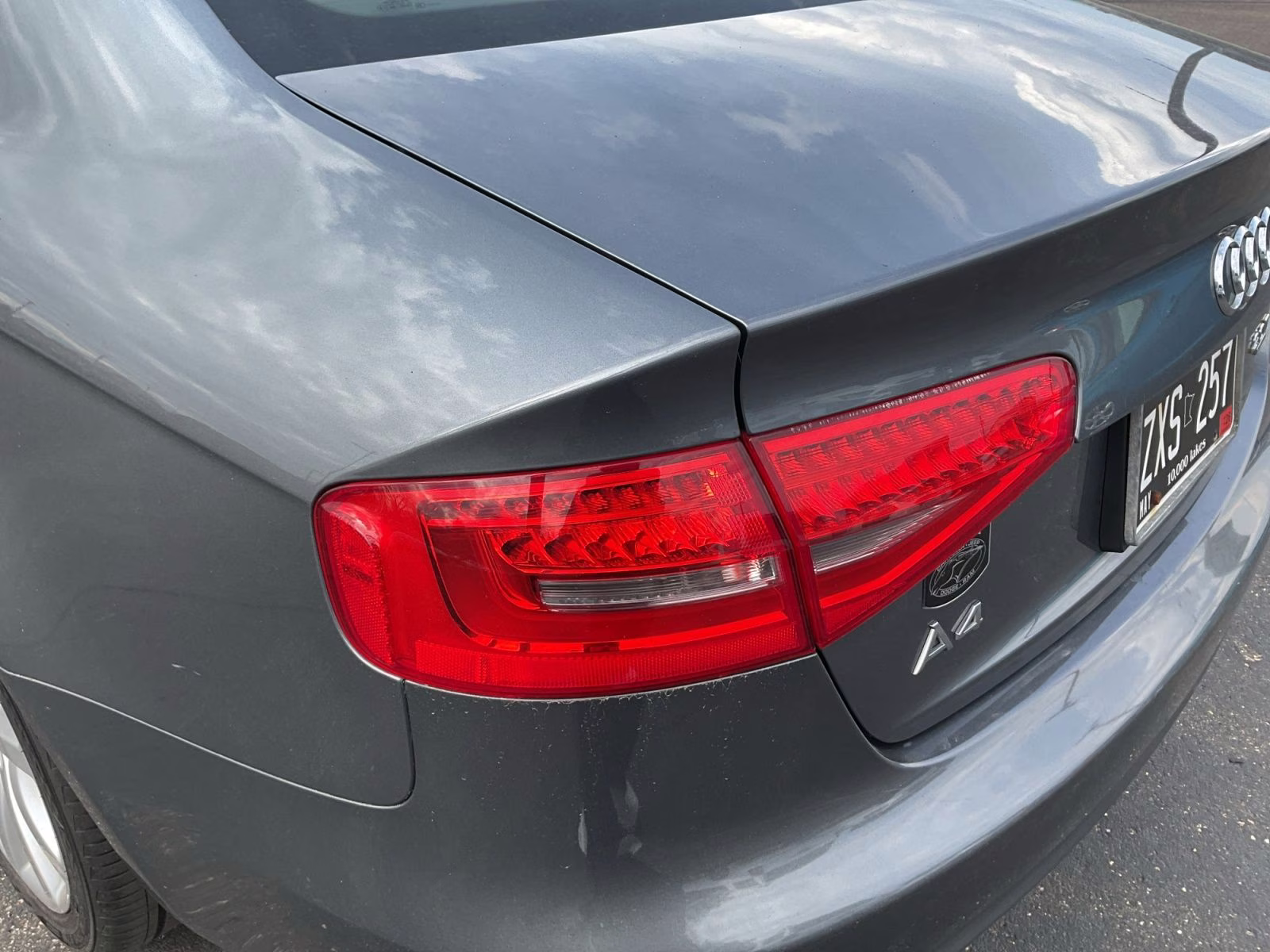 2013 Monsoon Gray Metallic Audi A4 2.0T Premium Plus AWD Sedan