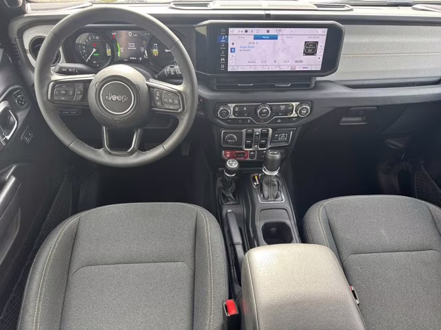 2025 Black Clearcoat Jeep Wrangler 4xe 4X4 Convertible